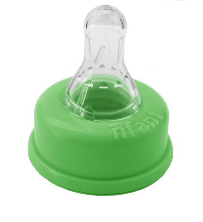 nfant | 3X Standard Flow Nipple, Green (27ml/min), 4-Pack