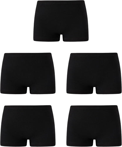 KikizYe Little Girls Boyshort Panties Big Kids Soft Cotton Underwear