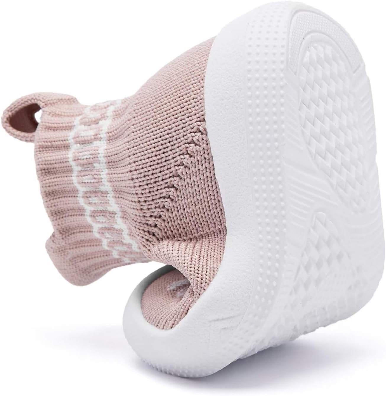 Eashi Baby Boy Girl Non-Skid Indoor Infant Walking Shoes Breathable Warm Elastic Sock Shoes with Memory Sole Protect Toes Outdoor Sneakers