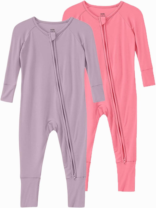 Baby Viscose from Bamboo Footless Pajamas Boys Girls Zippy Pjs Sleep 'N Play Romper - 0-24 Months