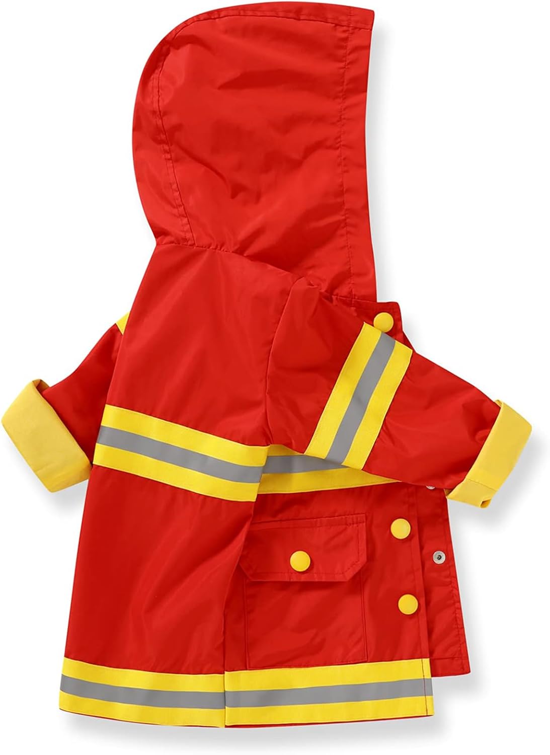Toddler Baby Boy Girl Duck Rain Jacket Cute Cartoon Yellow Raincoat Hoodie Kids Coat Windbreaker School Outfit