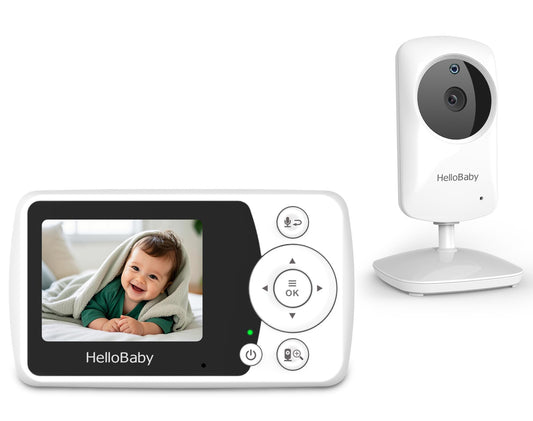 HelloBaby 2.4" Video Baby Monitor with Camera and Audio