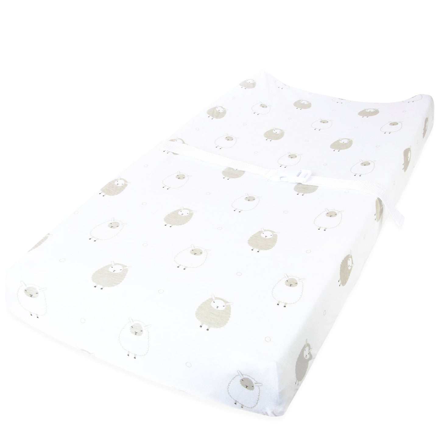 Cuddly Cubs Changing Pad Covers ??2 Pack ??Snuggly Soft Plush Cotton Changing Table Covers for Boy, Girl ??Fits Perfectly on Summer Infant and Other 16 x 32 Baby Changing Table Pads ??Grey Stripes