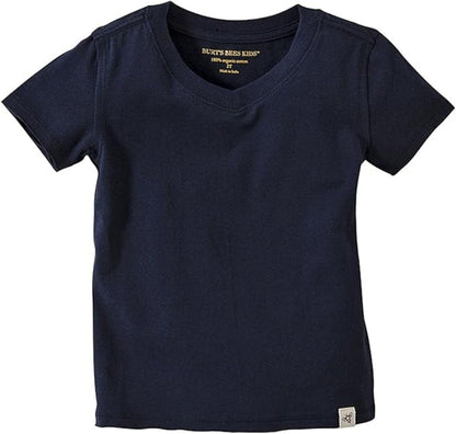 Burt's Bees Baby Baby Boys Tees, Short Long Sleeve T-Shirt V-Neck Crew Infant and Toddler Top, 100% Organic Cotton