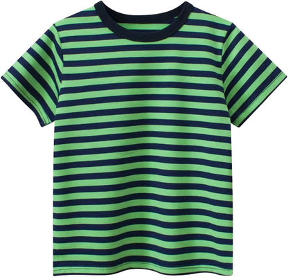 Boys' 4-Pack Excavator Short Sleeve Crewneck T-Shirts Top Tee Size 2-7 Years Toddler Boys' Value Pack Cotton T-Shirt