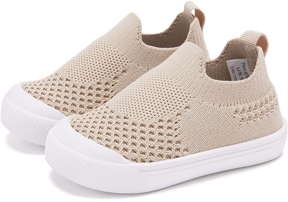 BMCiTYBM Baby Sneakers Girls Boys Lightweight Breathable Mesh First Walkers Shoes 6-24 Months