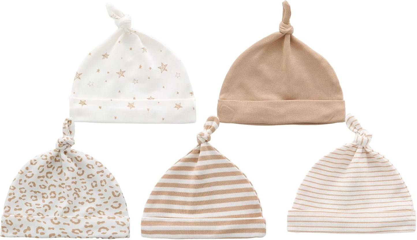 Newborn Layette Gift Set Bodysuits Pants for Baby Girl and Boy 24 Piece 100% Cotton Essentials and Accessories