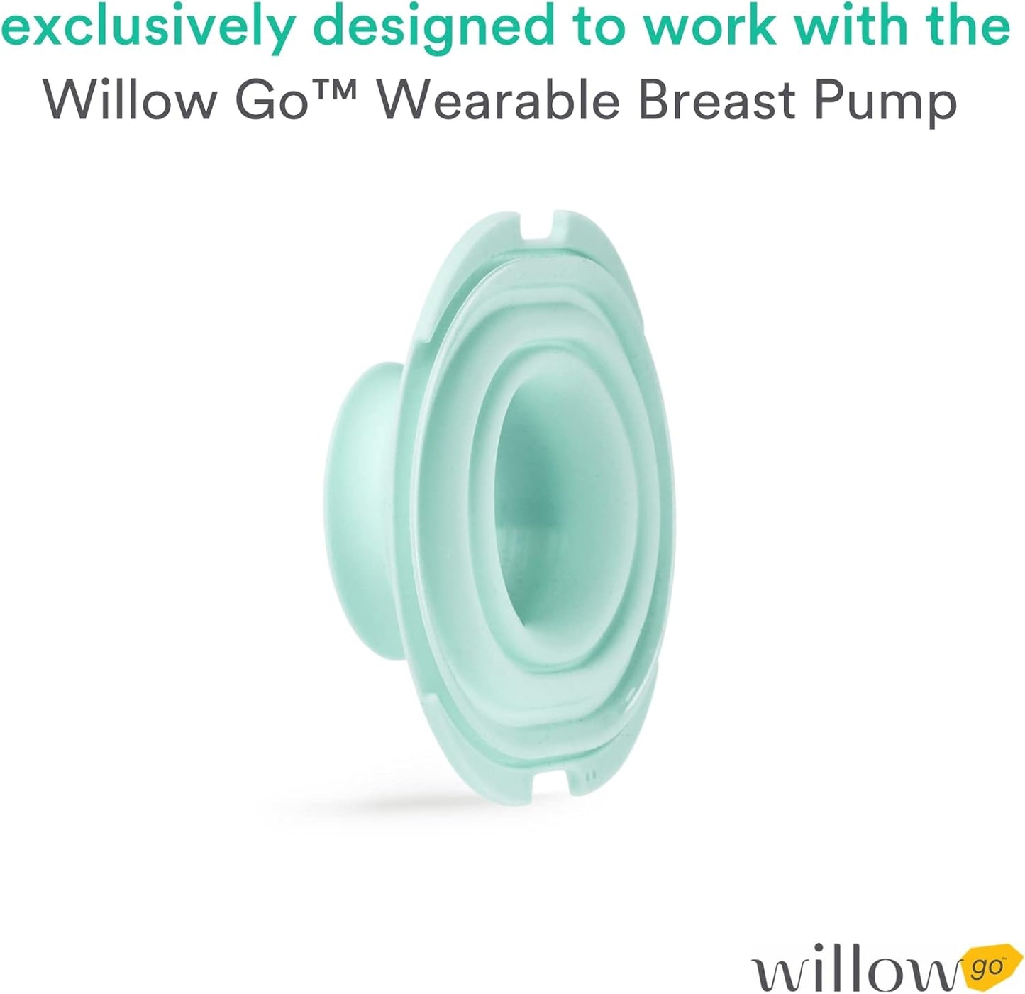 Willow Go - Hands Free Breast Pump - Wearable Breastfeeding Pump - Portable, Electric, Cordless, &