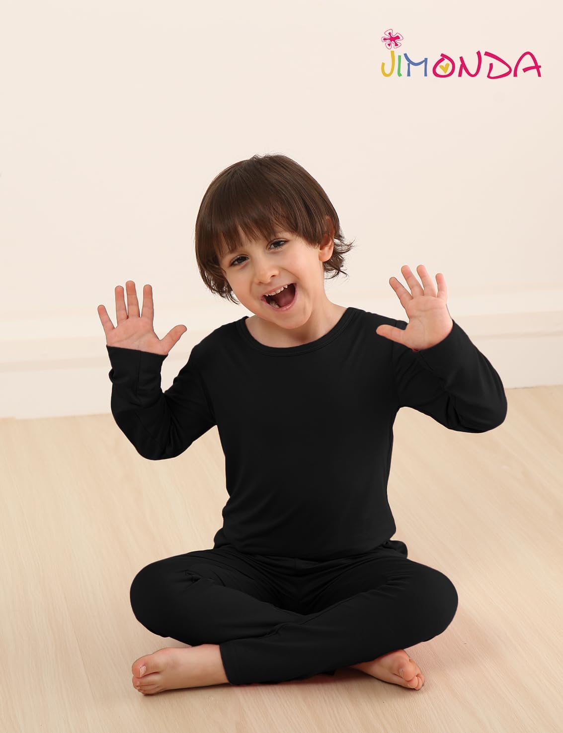 Jimonda Baby Boys Girls Pajama Sets Toddler Sleepwear Cool Jammies 2pcs Viscose from Bamboo PJs 18M-8Y