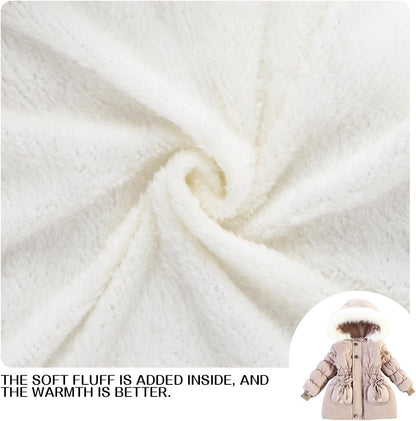 Toddler Fleece Jackets Winter outerwear Coat For Baby Girl Sweater Clothes