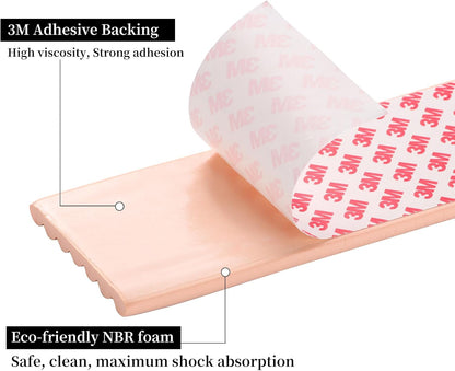 Corner Protector for Baby, Widen Edge Protector with Adhesive Backing, Baby Proofing Edge Corner Protectors Self Adhesive Furniture Corner Guard Bumper for Table, Desk, Fireplace (Pink, 6.6ft)