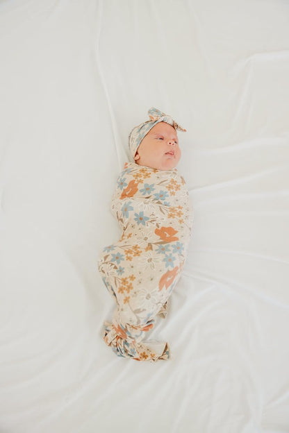 Copper Pearl Baby Swaddle Blanket - Premium Knit Baby Blanket, Large Soft Stretchy Receiving