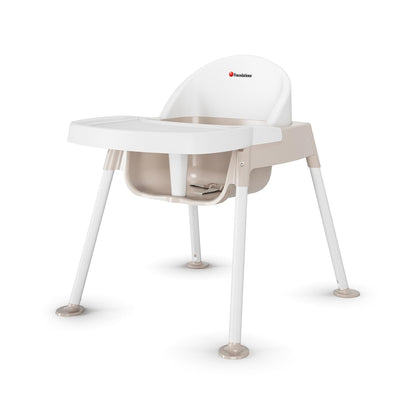 Foundations Secure Sitter 11" Feeding Chair, Stable “No Tip” Feet, 3-Point Adjustable Harness