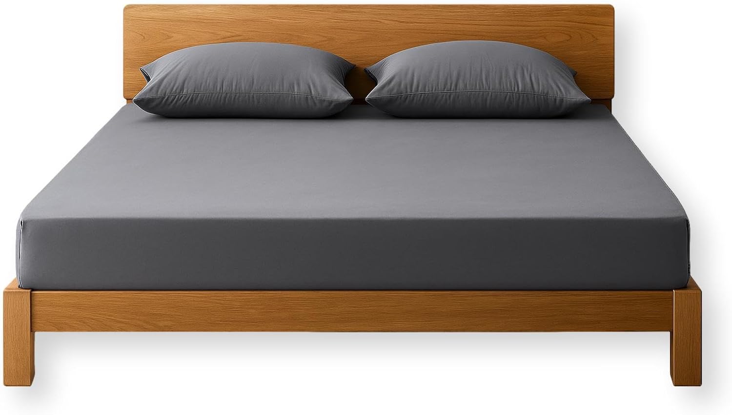 Grounding Sheet, Fitted King Size, Organic Cotton and Conductive Silver, Earth Connected Sheets for