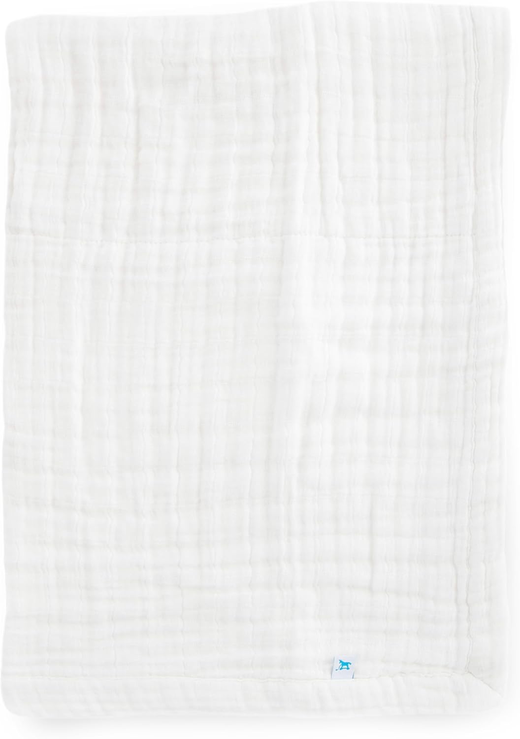 Little Unicorn Newborn Receiving Quilt | Ultra- Soft, Multi-Layered Muslin Fabric | Gift for