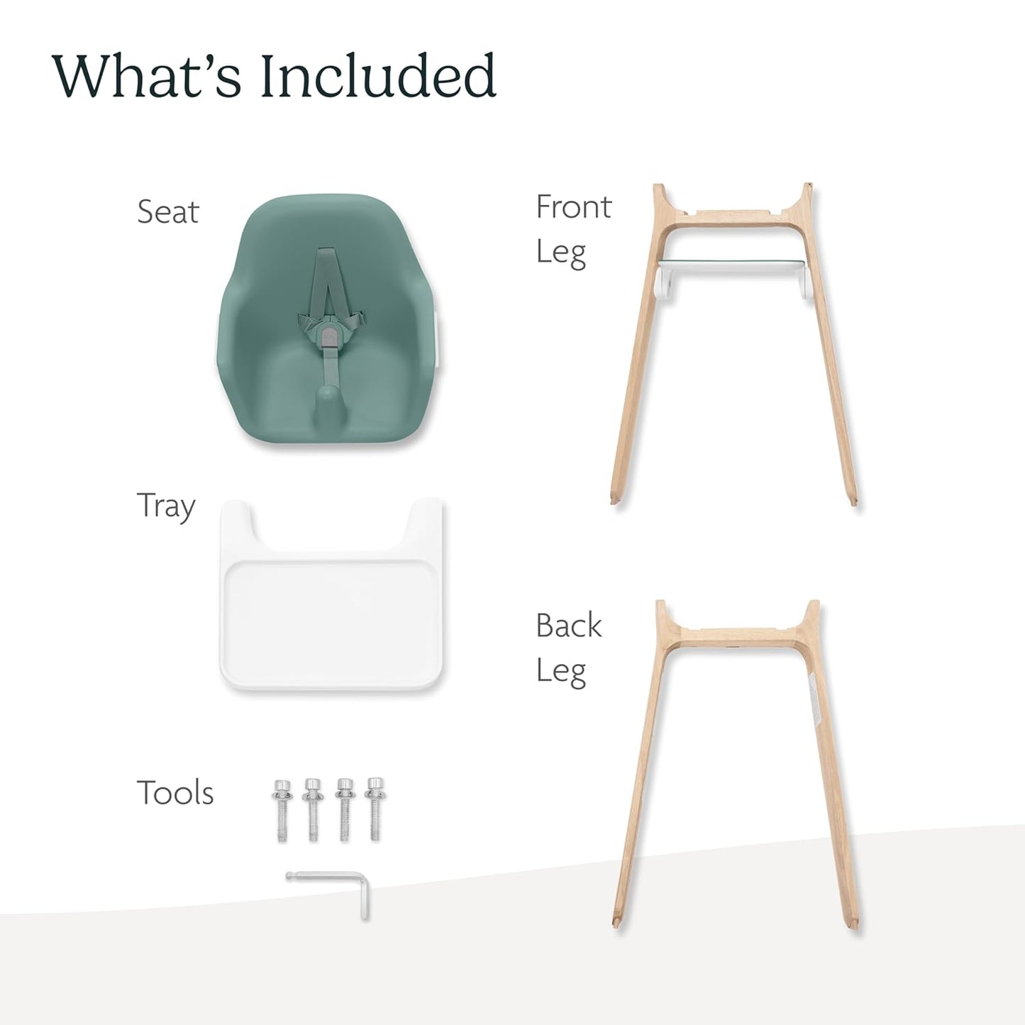 UPPAbaby Ciro High Chair/Sleek, Easy-to-Clean Design/Perfect-Fit Tray to Bring Baby to