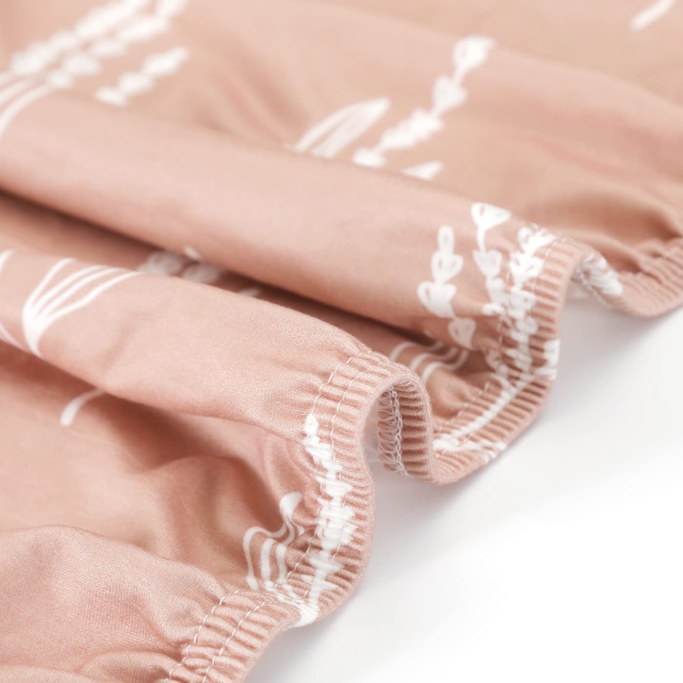 GRSSDER Stretchy Ultra Soft Jersey Knit Fitted Pack n Play Sheets Set 2 Pack, Fit Portable/Mini