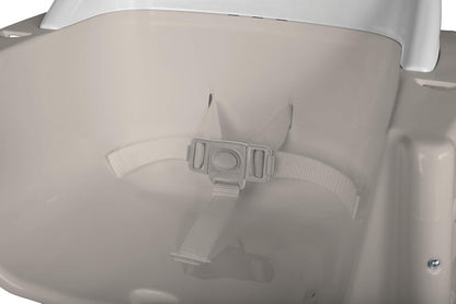 Foundations Secure Sitter 7" Feeding Chair, Stable “No Tip” Feet, 3-Point Adjustable Harness