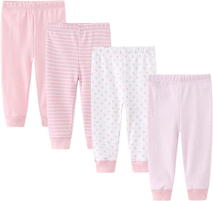 Newborn Layette Gift Set 27-Piece Baby Girl Clothes Bodysuits, Pants Essentials and Accessories 0-12Months
