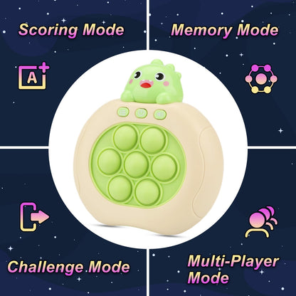 Quick Push Console with Instant Sound Feedback | Handheld Fast Speed Pushing Game | Pop The Target Interactive Educational Sensory Fidget Toy for Kids Adults | Fun Toy for Children 3-12