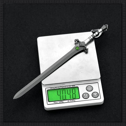Superbuybox God of War Ragnarök Katros Blades of the Gods Action Figures Game Toys Collection Keychain Gift Desk Decoration Backpack Pendant Gift