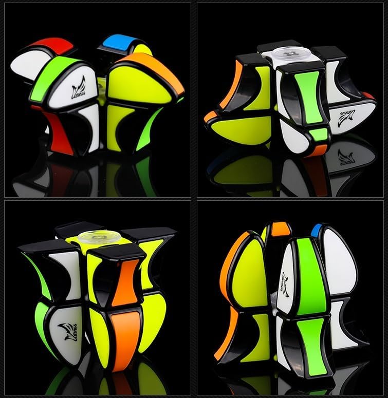 Ultimate 2-in-1 Fidget Spinner and Speed Cube – Portable 1x3x3 Puzzle for Stress Relief, Focus, and Cognitive Fun