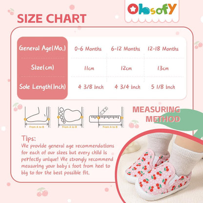 Morbido Infant Baby Boys Girls Canvas Sneaker Toddler Slip On Anti Skid Newborn First Walkers Candy Shoes for 0-18 Months