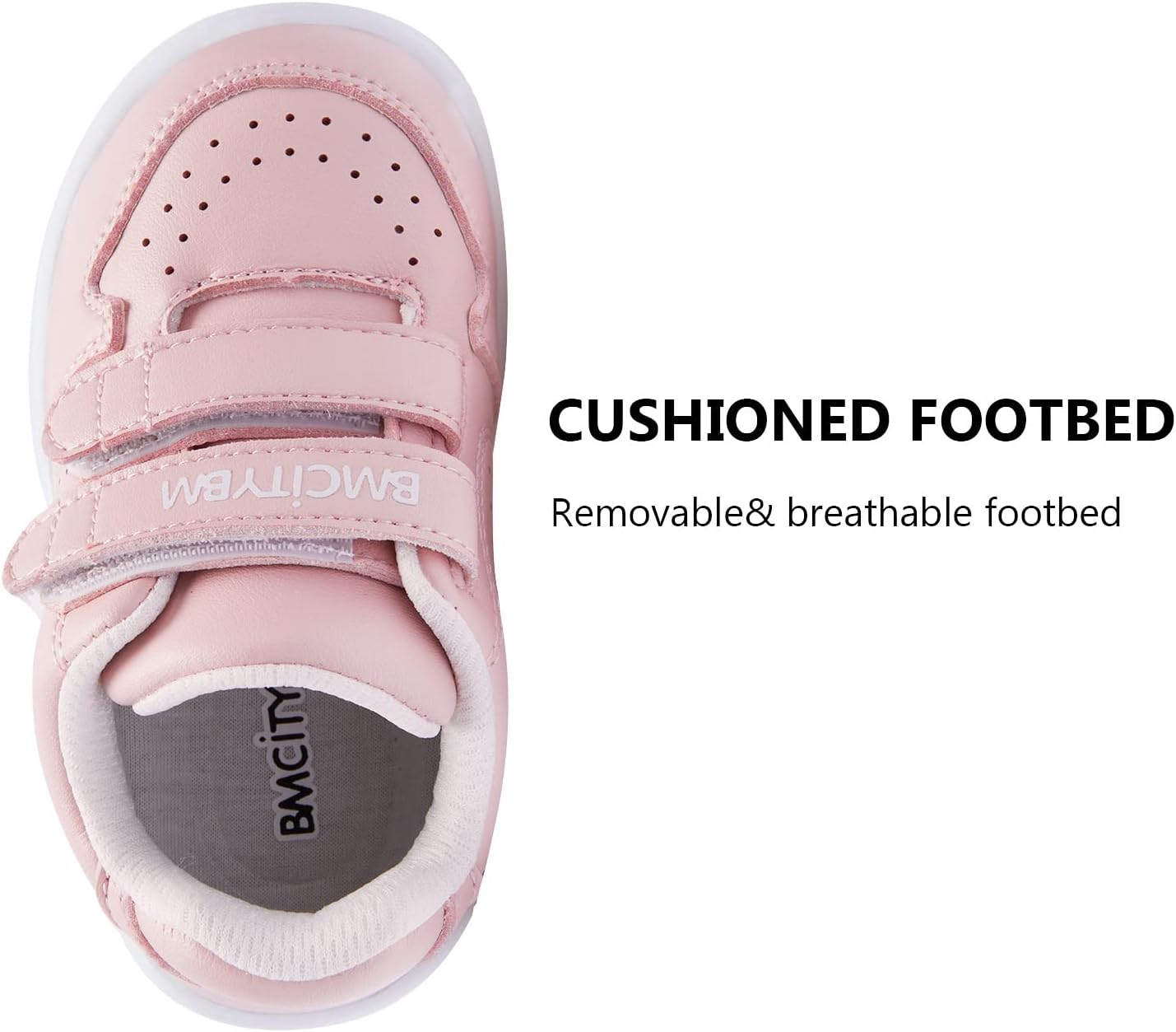 BMCiTYBM Baby Shoes Infant Boy Girl First Walker Shoes Toddler Walking Shoes Lightweight Non-Slip Sneakers for 6 9 12 18 24 Months