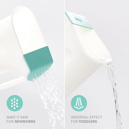 Frida Baby Control The Flow Bath Rinse Cup, Tear Free Rinser to Wash Hair and Body with Easy Grip