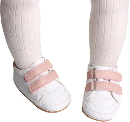 LONSOEN Baby Girls Boys Loafers Prewalker Dress Crib Shoes