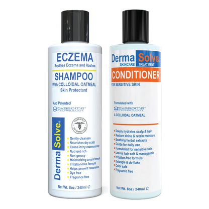 Eczema Shampoo & Conditioner (Combo Pack) - Flare Control Scalp & flake Relief Therapy that