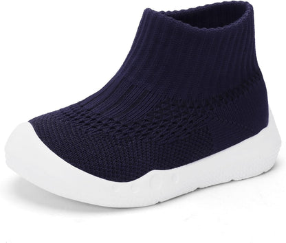 Engtoy Baby Shoes & Socks - Non-Slip Breathable Slippers with Soft Rubber Sole - Baby Boys & Girls Slip On Sneakers