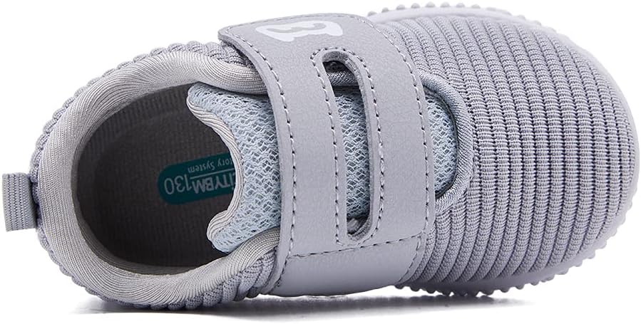 BMCiTYBM Baby Shoes Boy Girl Infant Sneakers Non-Slip First Walkers 6 9 12 18 24 Months