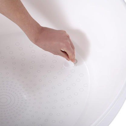 Toddler Bath Tub | Larger Bath for Bigger Kids at Bathtime | Includes Warm and Soft Foam backrest |