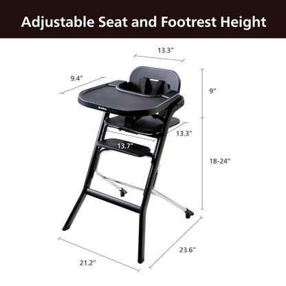 Unilove Grow with Me 2-in-1 Baby High Chair – Adjustable Toddler Chair with Baby Set, Removable