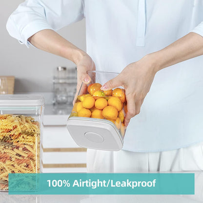 Ankou Food Airtight Containers (1500ml) 1.5 Qt Pop Up Food Formula Container With Lids, Bpa-Free