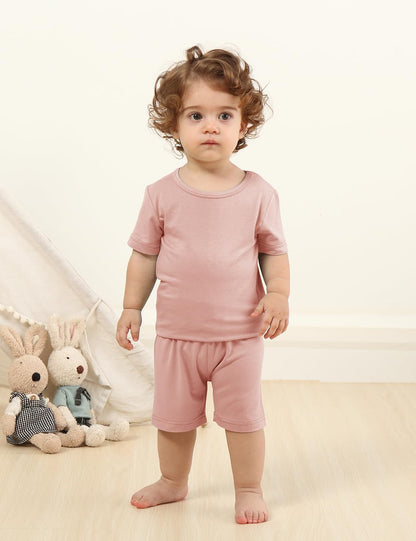 Jimonda Baby Boys Girls Pajama Sets Toddler Sleepwear Cool Jammies 2pcs Viscose from Bamboo PJs 18M-8Y