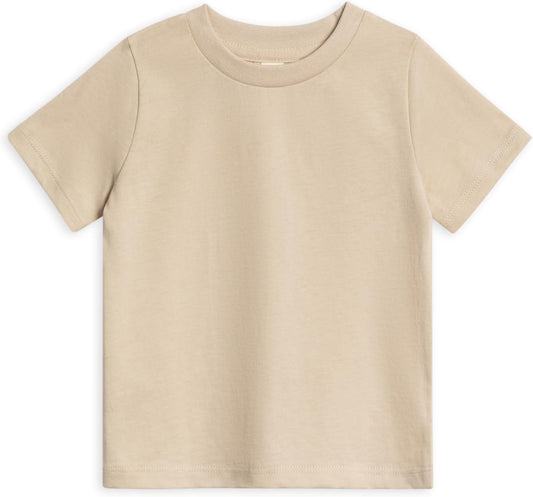 Colored Organics - Organic Cotton Toddler Short Sleeve Shirts - Baby Toddler and Kids Tops - Girls and Boys Tees