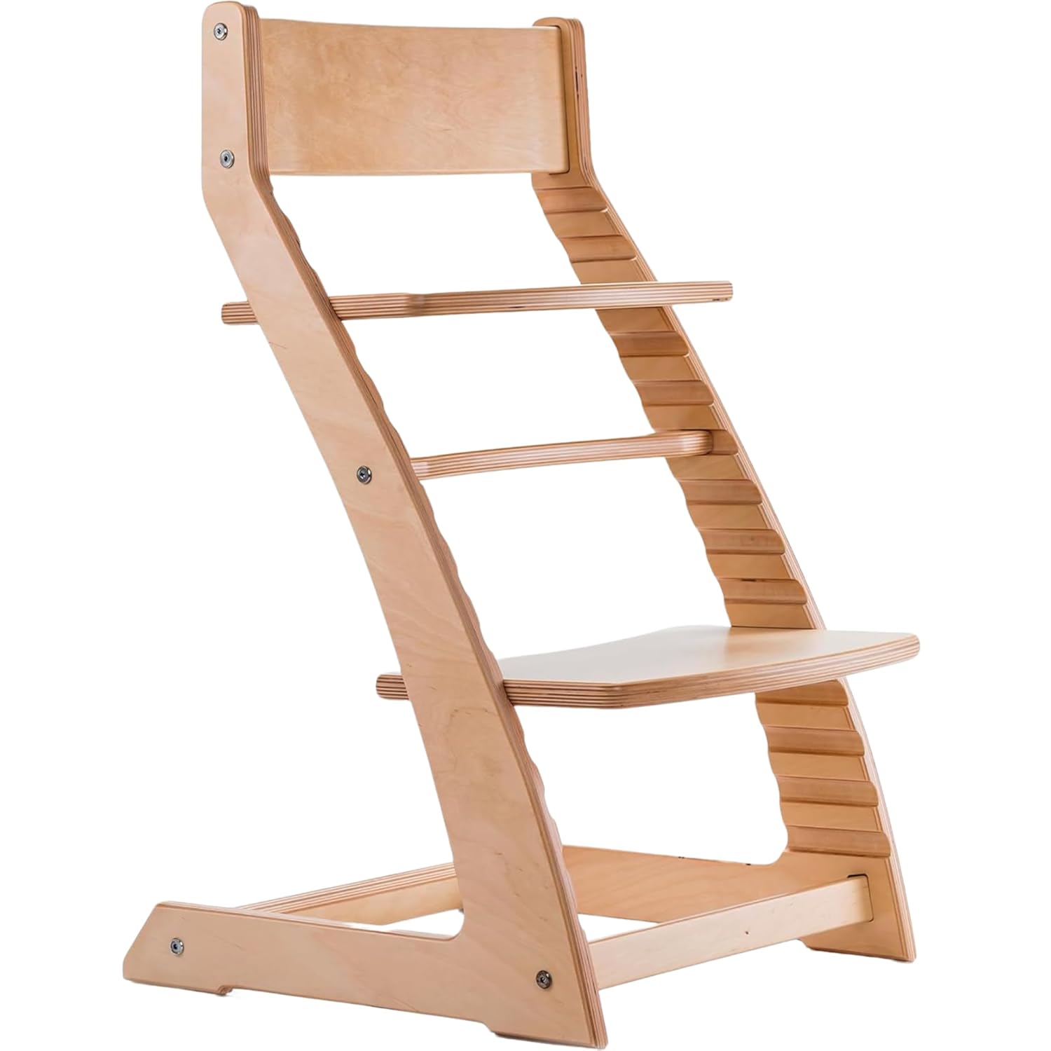FORNEL Scandinavian Wooden High Chair | The Adjustable Grow-with-Me Chair, A Smart & Affordable