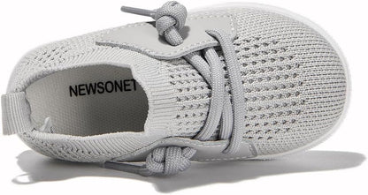 Newsonet Baby Shoes Boys Girls First Walking Breathable Non Slip Walker Sneakers Soft Sole 6 9 12 18 20 24 Months