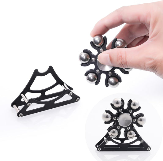 Desk-Fidget-Toys Ferris-Wheels-Spinner: Metal Kinetic-Fidget-Spinner 4mins, EDC-Toy Cool-Gadgets for School Office Christmas, ADHD Tools Gift Cool-Stuff Stress Relief Gift for Kid Children Teen Adult