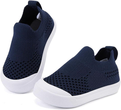 BMCiTYBM Baby Sneakers Girls Boys Lightweight Breathable Mesh First Walkers Shoes 6-24 Months