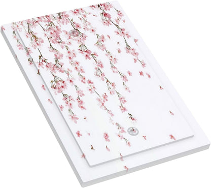Light Switch Cover Plate Sakura Plant Floral Pink Flowers 1 Gang No Device Blank Electrical Wall Plates Faceplate Decorative Switch Plate For Bed Room Living Room Decor