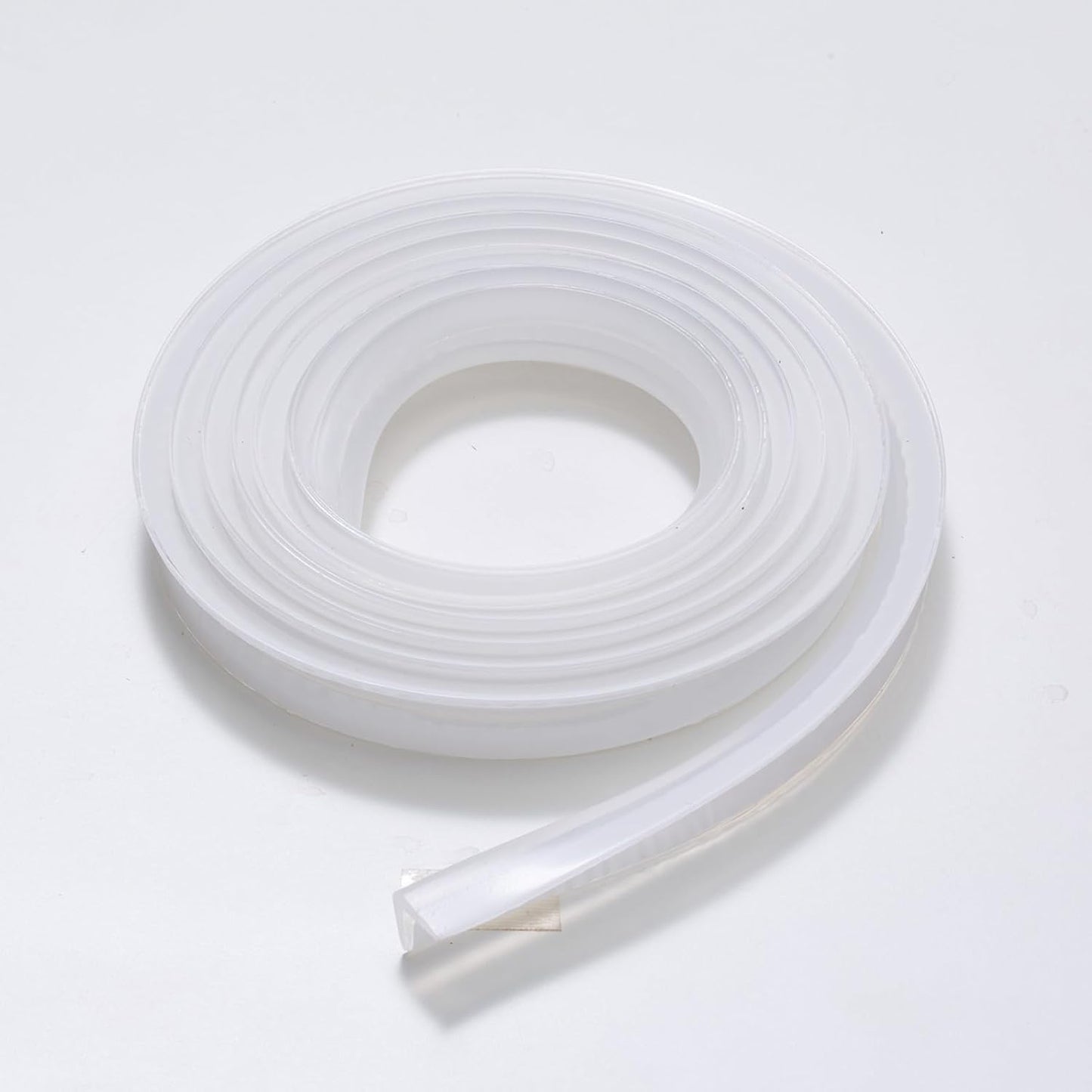 Edge Protector 100% Silicone, Baby Proofing Corners Clear Guards, Pre-Tape Adhesive Soft for Kids Safety, Child Table Cabinets Furniture Bumper (2/5x2/5 in, 6 FT)