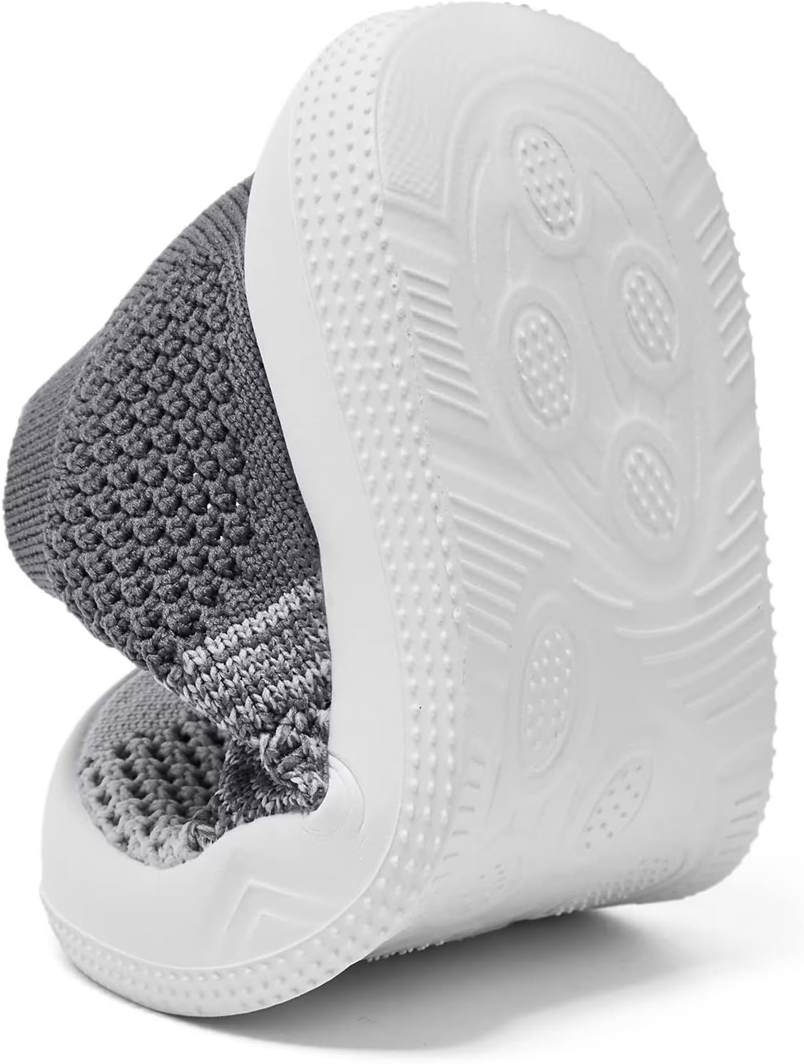 Eashi Baby Boy Girl Non-Skid Indoor Infant Walking Shoes Breathable Warm Elastic Sock Shoes with Memory Sole Protect Toes Outdoor Sneakers