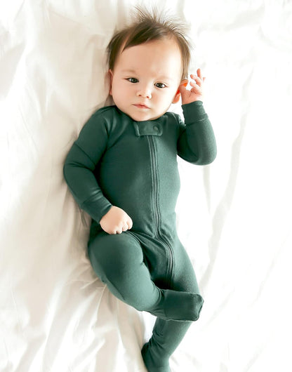 VAENAIT BABY Infant Toddler Boys Girls Footed One-Piece Sleep and Play Premium Modal Pajamas 1-2 Pieces