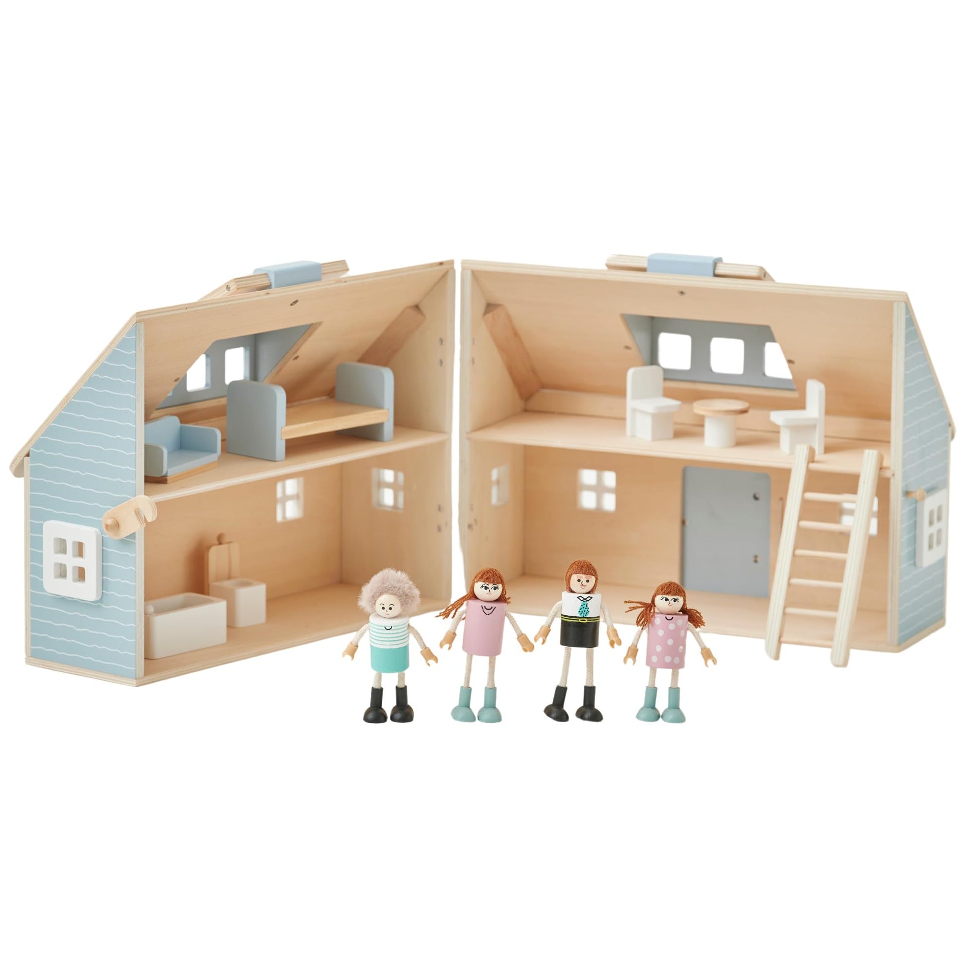 Olivia's Little World Wooden Cottage Dollhouse