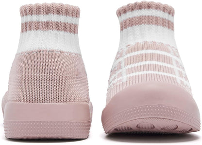 Engtoy Baby Shoes & Socks - Non-Slip Breathable Slippers with Soft Rubber Sole - Baby Boys & Girls Slip On Sneakers