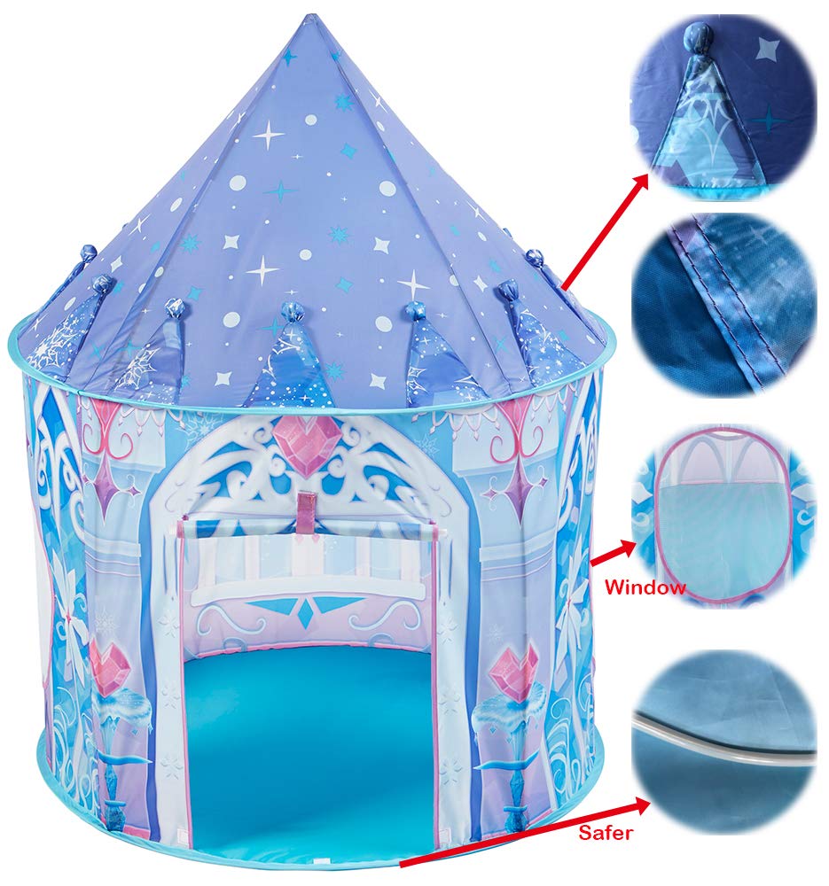 Kidodo Kids Play Tent Toy Children Pop Up Tent Kids Playhouse Indoor Outdoor Game Party Birthday