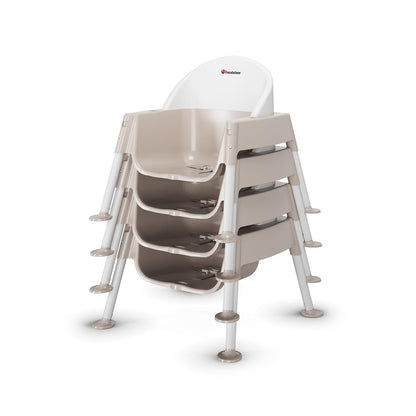 Foundations Secure Sitter 5" Feeding Chair, Stable “No Tip” Feet, 3-Point Adjustable Harness